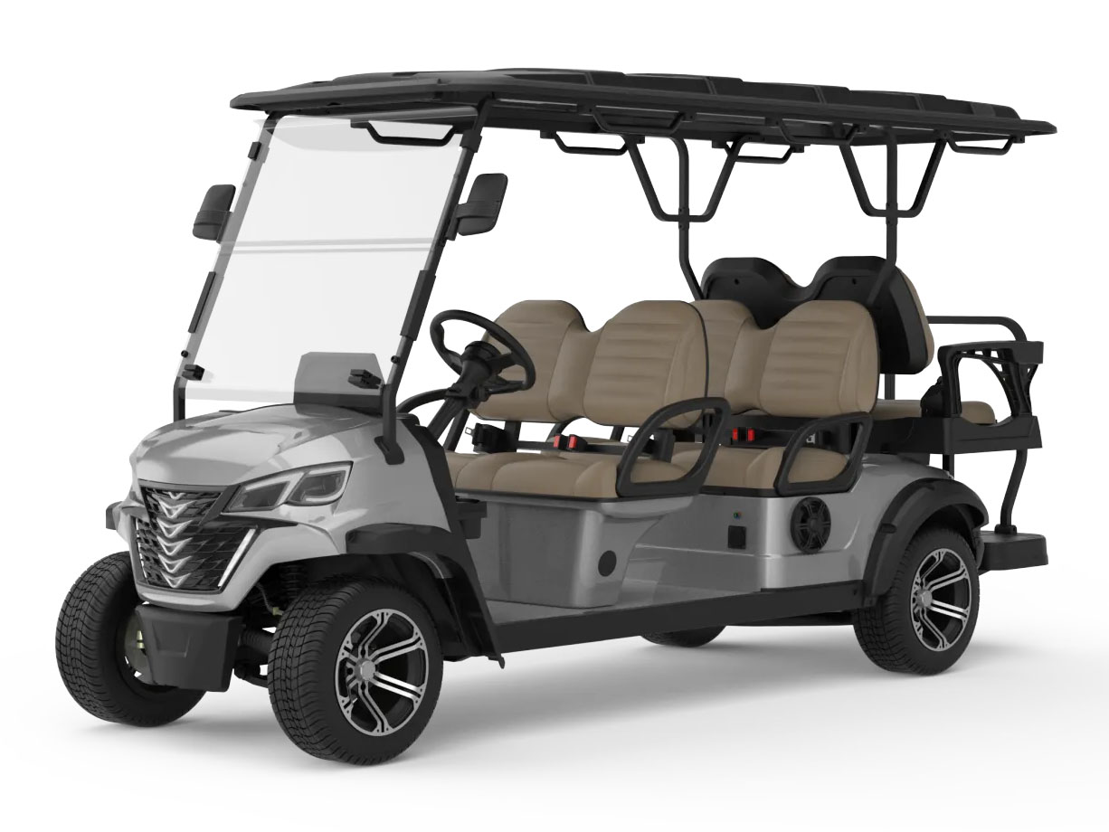 6 Koltuklu Elektrikli Kul&uuml;p Golf Arabası